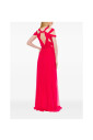 robe-rose-framboise-col-en-v