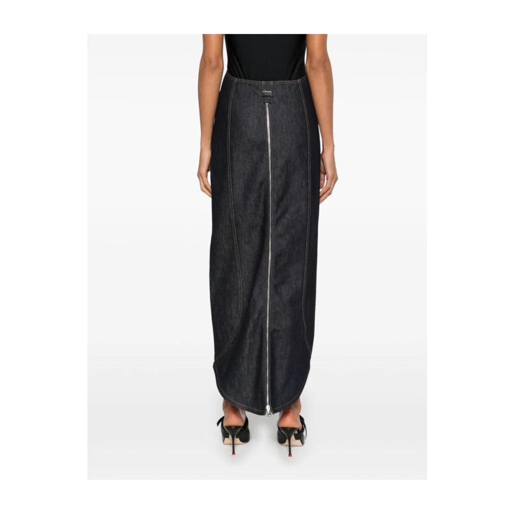 Coperni Denim Rok met Tweewegrits Blue Dames