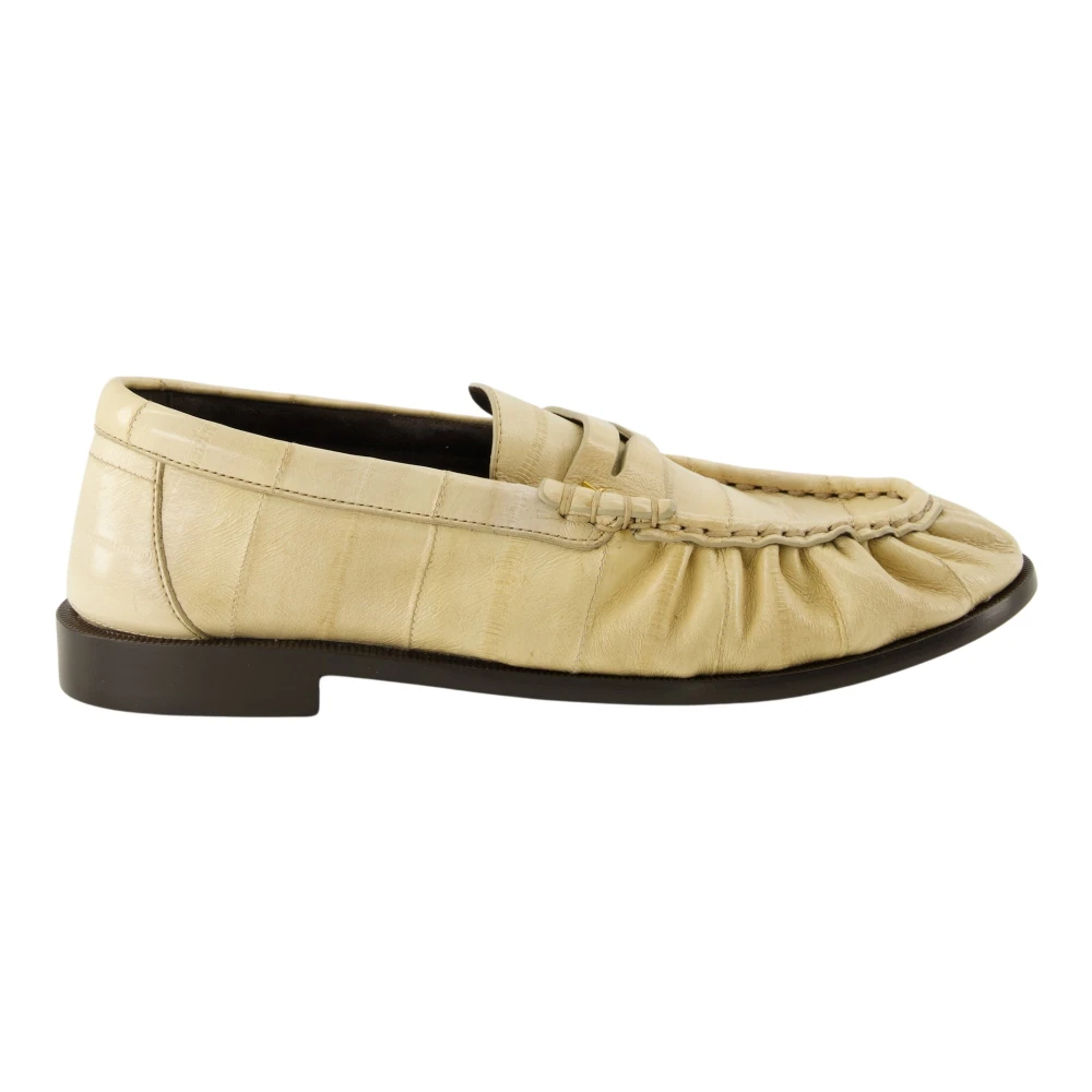 Saint Laurent Women's Beige Loafers, 7 Uk, Loafer