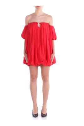 red-metallic-detail-dress