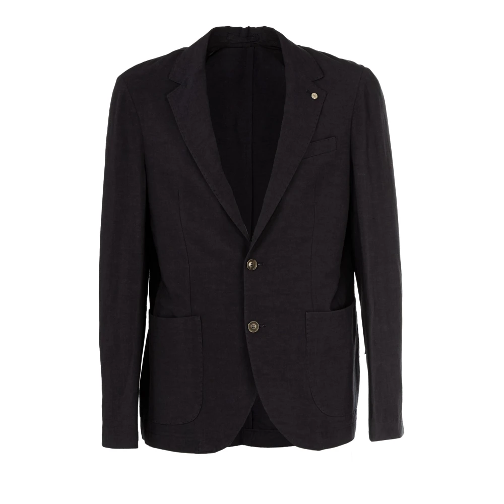 Liu Jo Elegante Zomerblazer voor Mannen Blue Heren