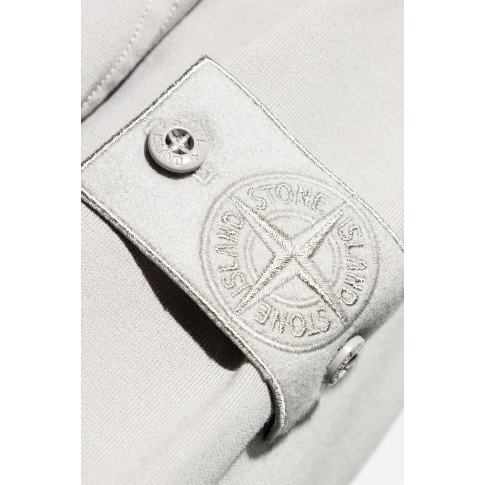 Stone Island Capsule Sweatshirt Ghost Gray Heren