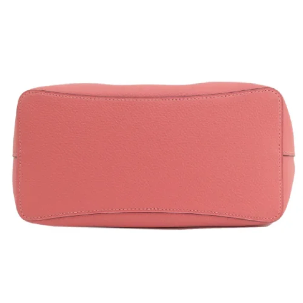 Coach Pre-owned Leather handbags Pink Dames