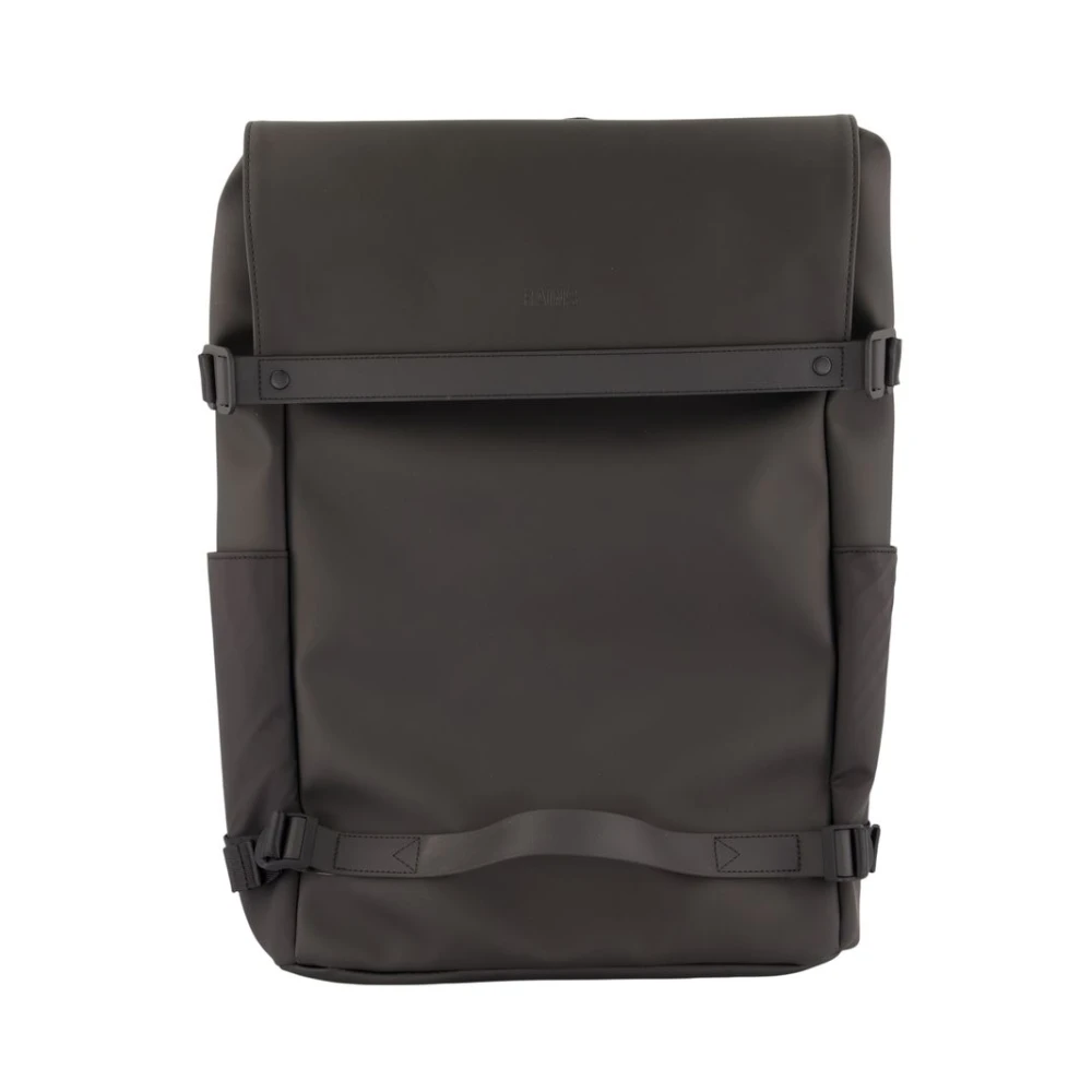 Rains Unisex Nero - Zaino Otg - Bags - One Size