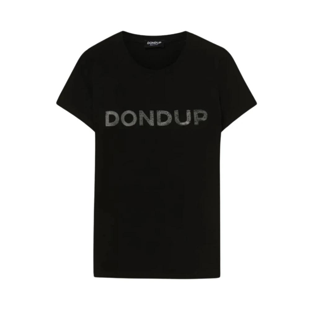 Dondup Casual T-Shirt Black Dames