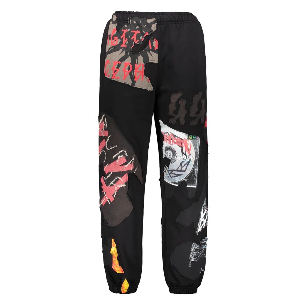 44 Label Group Joggingbroek voor heren Zwart Multicolor Heren