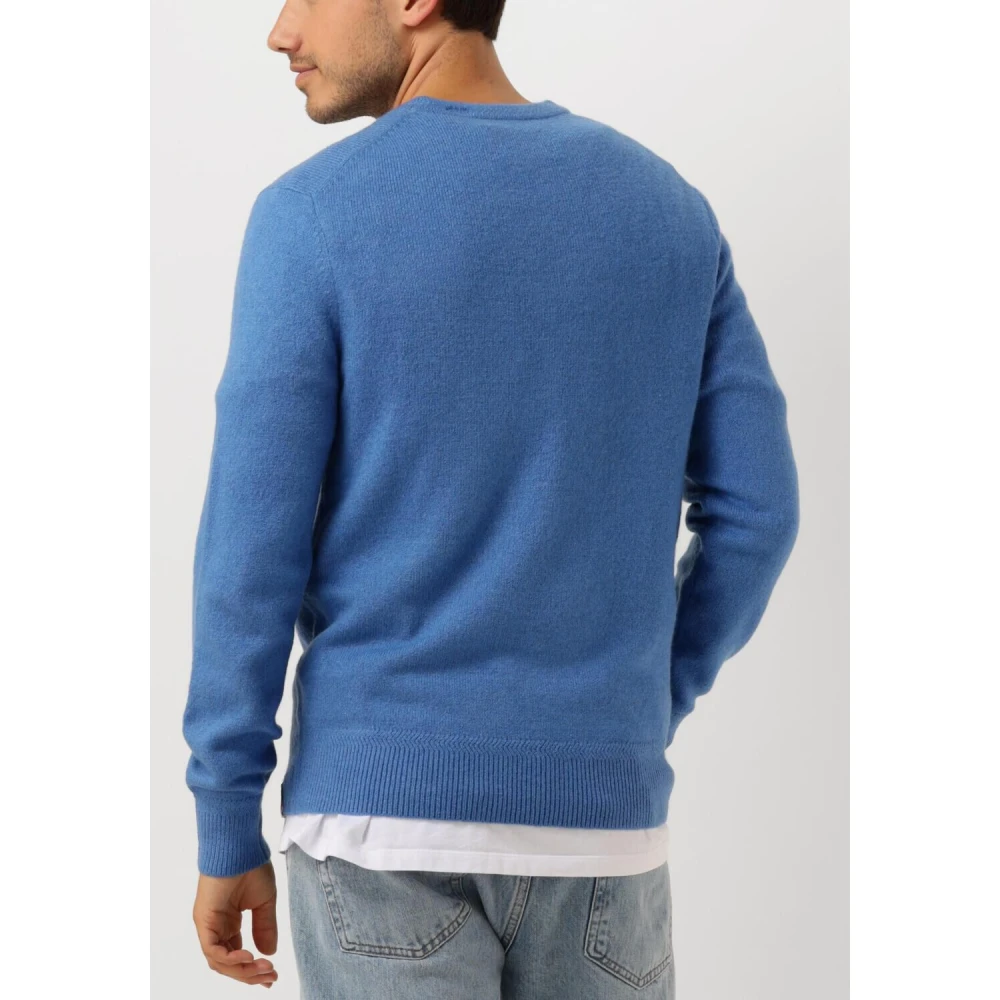 Scotch & Soda Zachte Gebreide Regular Fit Trui Blue Heren