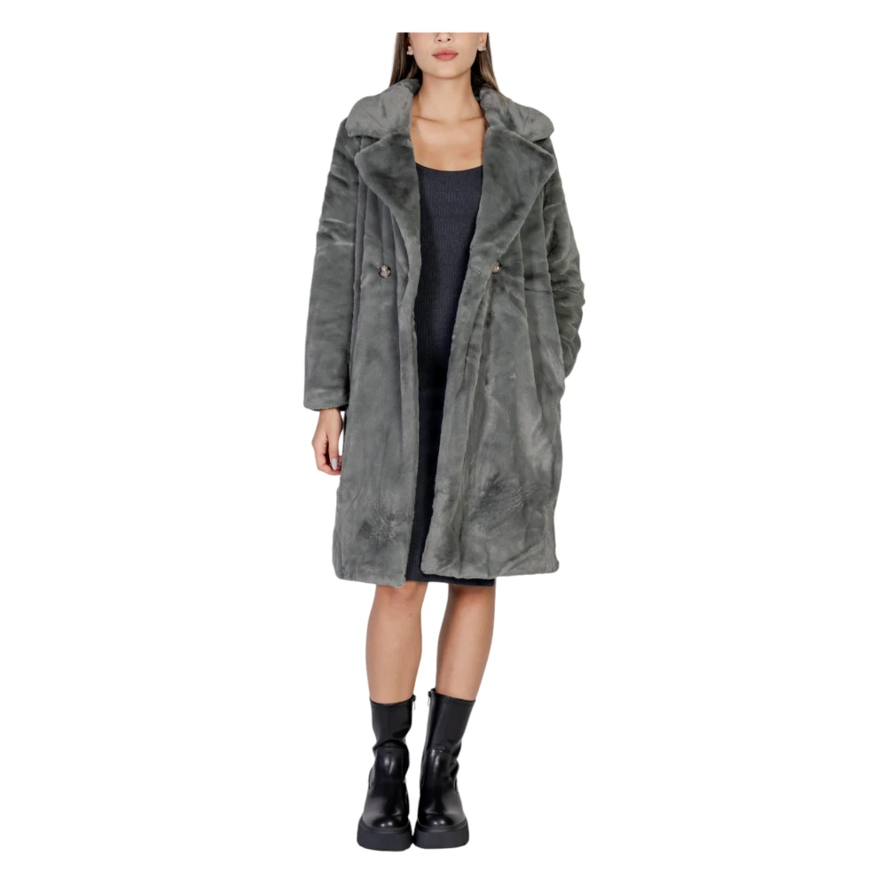 Ichi Damesjassen Collectie: Herfst Winter Gray Dames