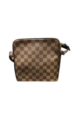 Pre-owned Damier Axelremsväska