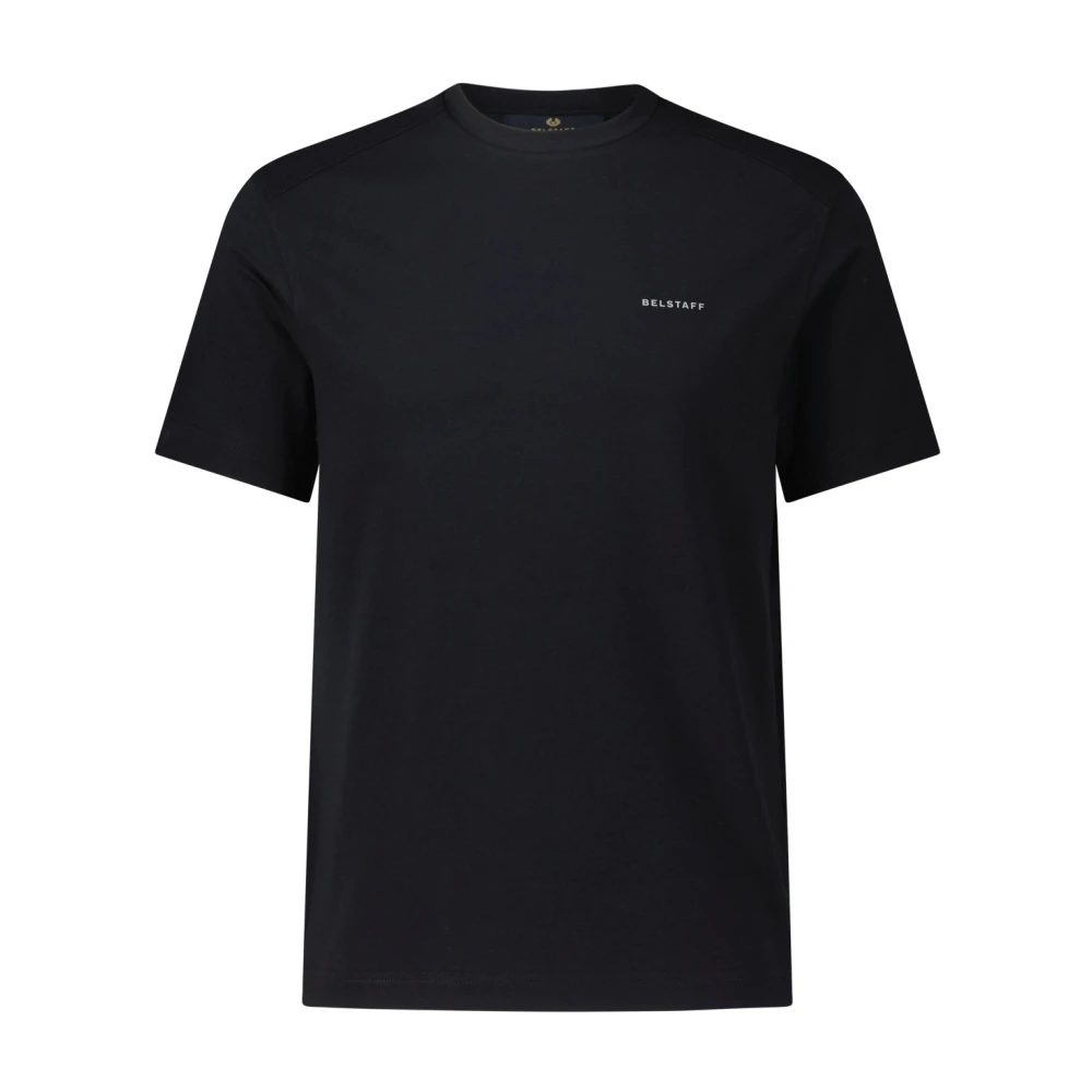 Belstaff Men's Black T-Shirts, M, Logo T-Shirt, Versatile And Timeless