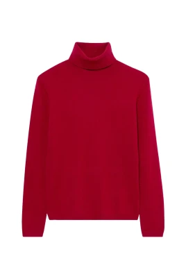 Cashmere Polokrage Tröja