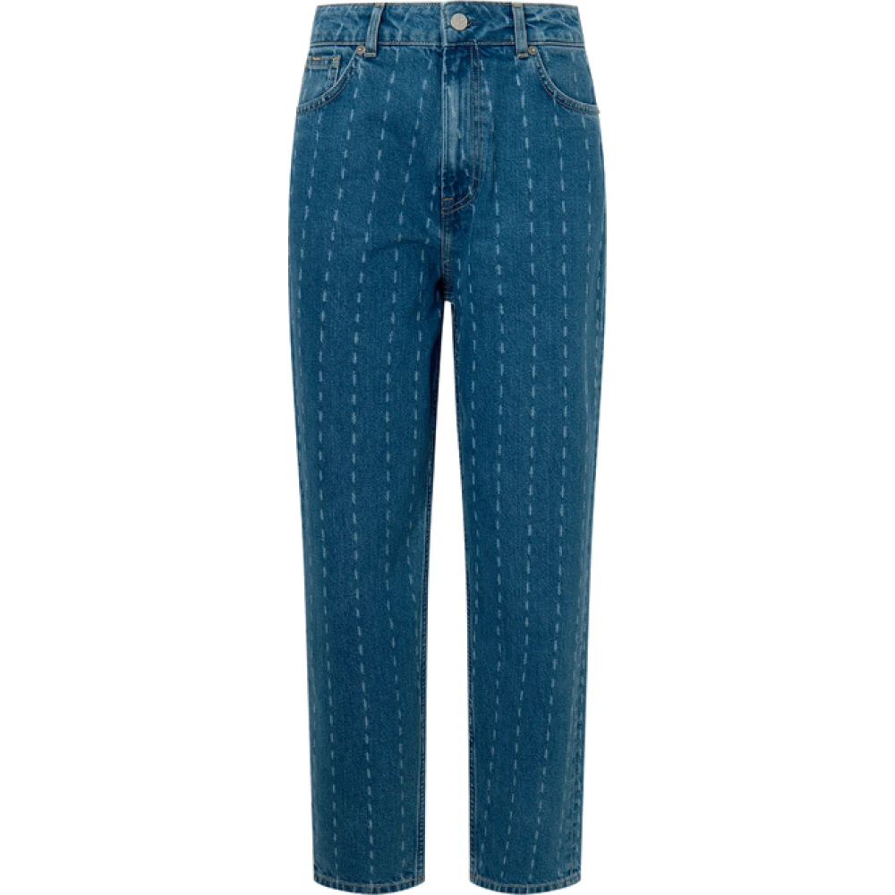 Pepe Jeans Willow Pinstripe Lazer Stripe Blue Dames