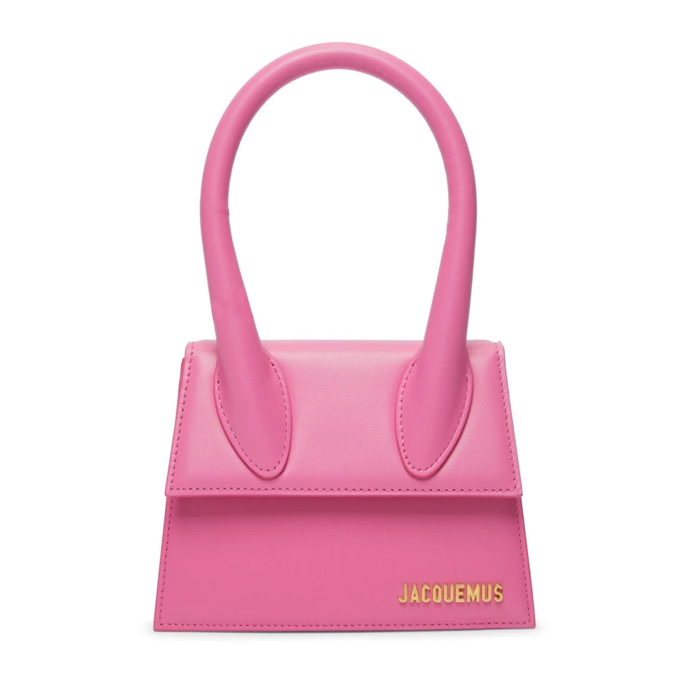 Jacquemus Roze Medium Chiquito Mode Accessoire Pink Heren
