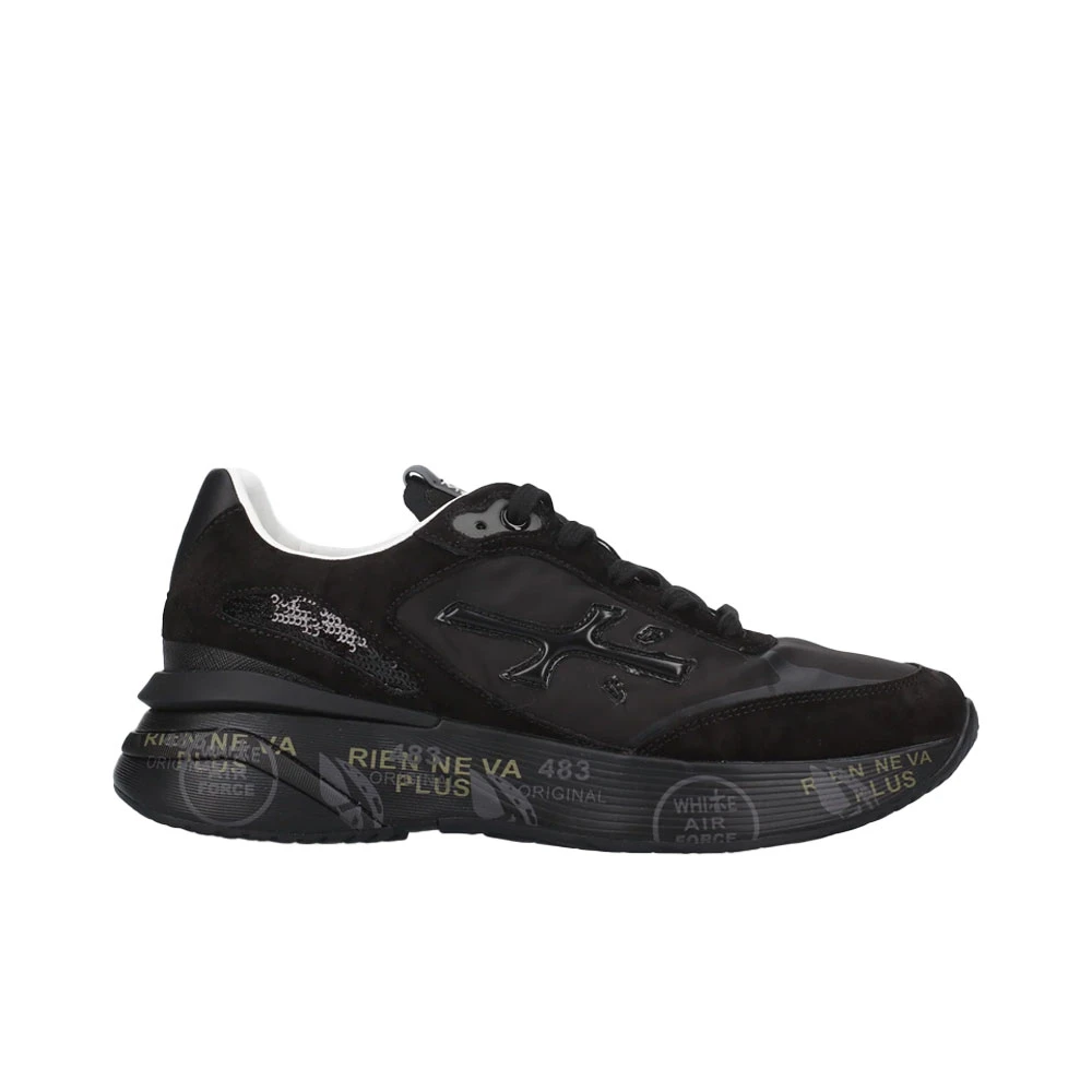 Premiata Stijlvolle Moerund Sneakers Dames Schoenen Zwart