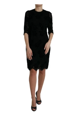 Floral Lace Bodycon Sheath Klänning