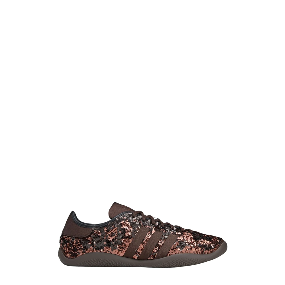 Adidas Men's Brown Karintha Low Satin Trainers - Skateboarding - 11 Uk - Sport