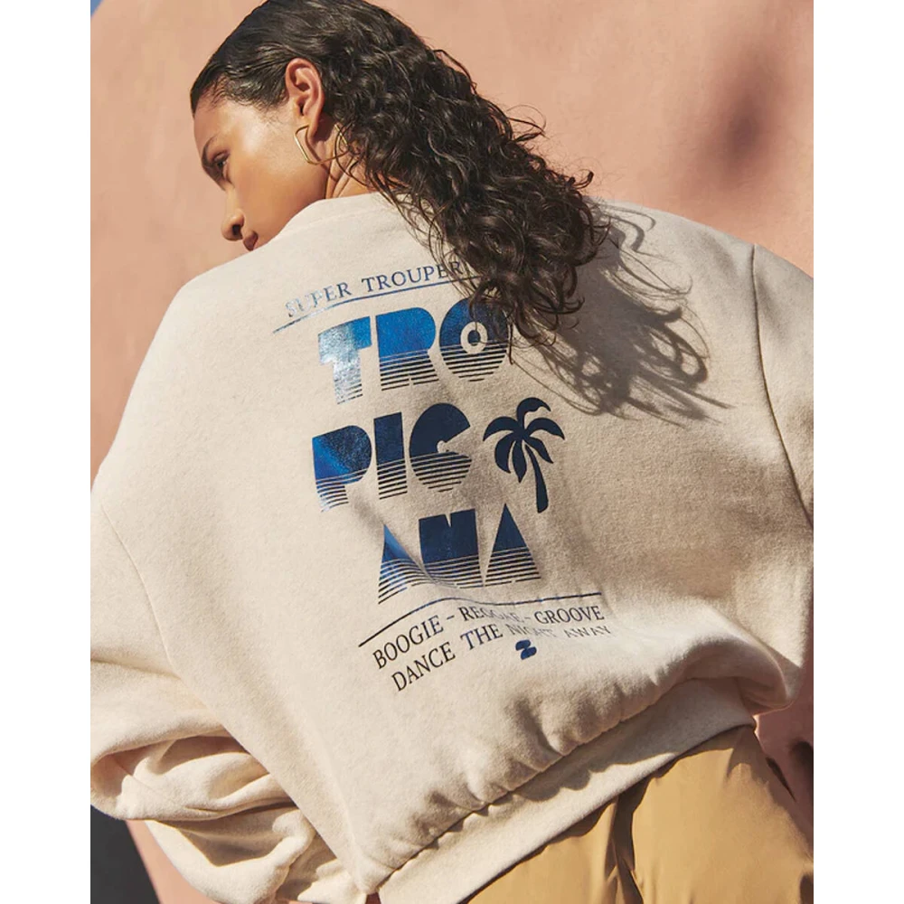 By-Bar Bibi Dans Melee Sweater Beige Dames
