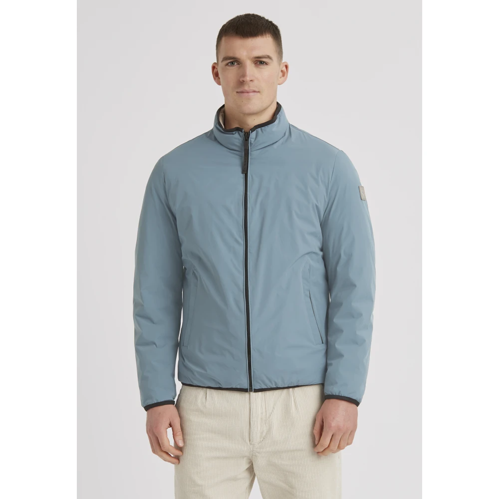 Milestone Stijlvolle Jas voor speciale gelegenheden Blue Heren