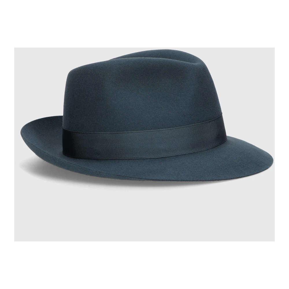 Borsalino Klassieke Vilthat Blue Heren