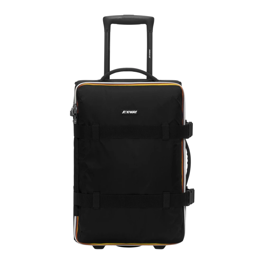 K-Way Unisex Black Cabin Bags, One Size, Blossac S Suitcase