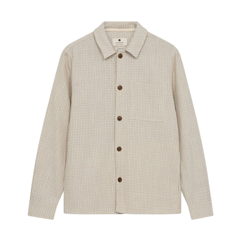 Anerkjendt Nieuwe Overshirt 901910 Beige Heren