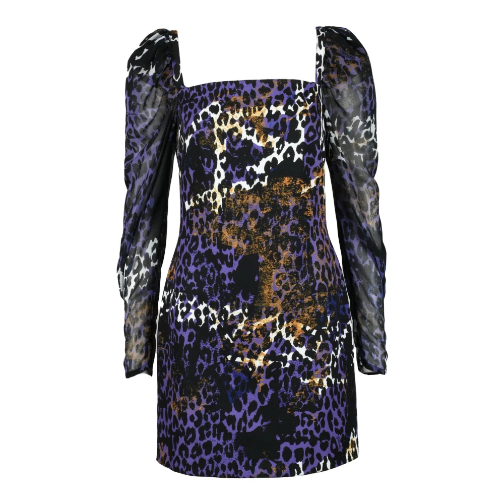 Just Cavalli Elegante Damesjurk Polyester Elastaan Multicolor Dames