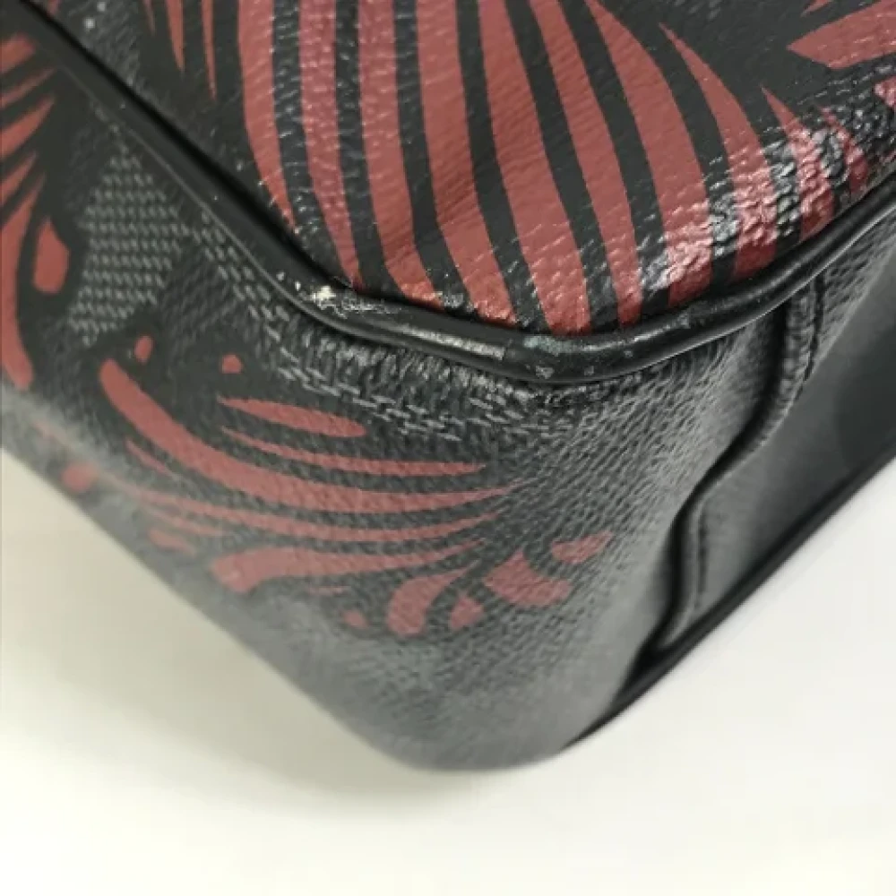 Louis Vuitton Vintage Pre-owned Cotton louis-vuitton-bags Black Dames