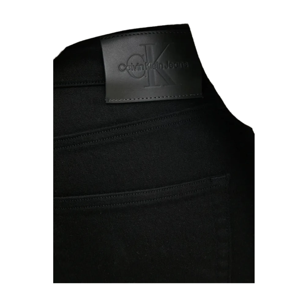 Calvin Klein Slim Fit Denim Jeans voor Heren Black Heren