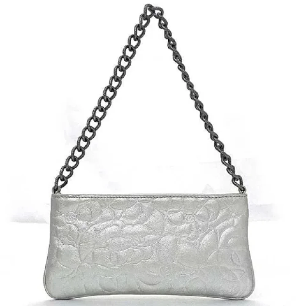 Chanel Vintage Pre-owned Fabric chanel-bags White Dames