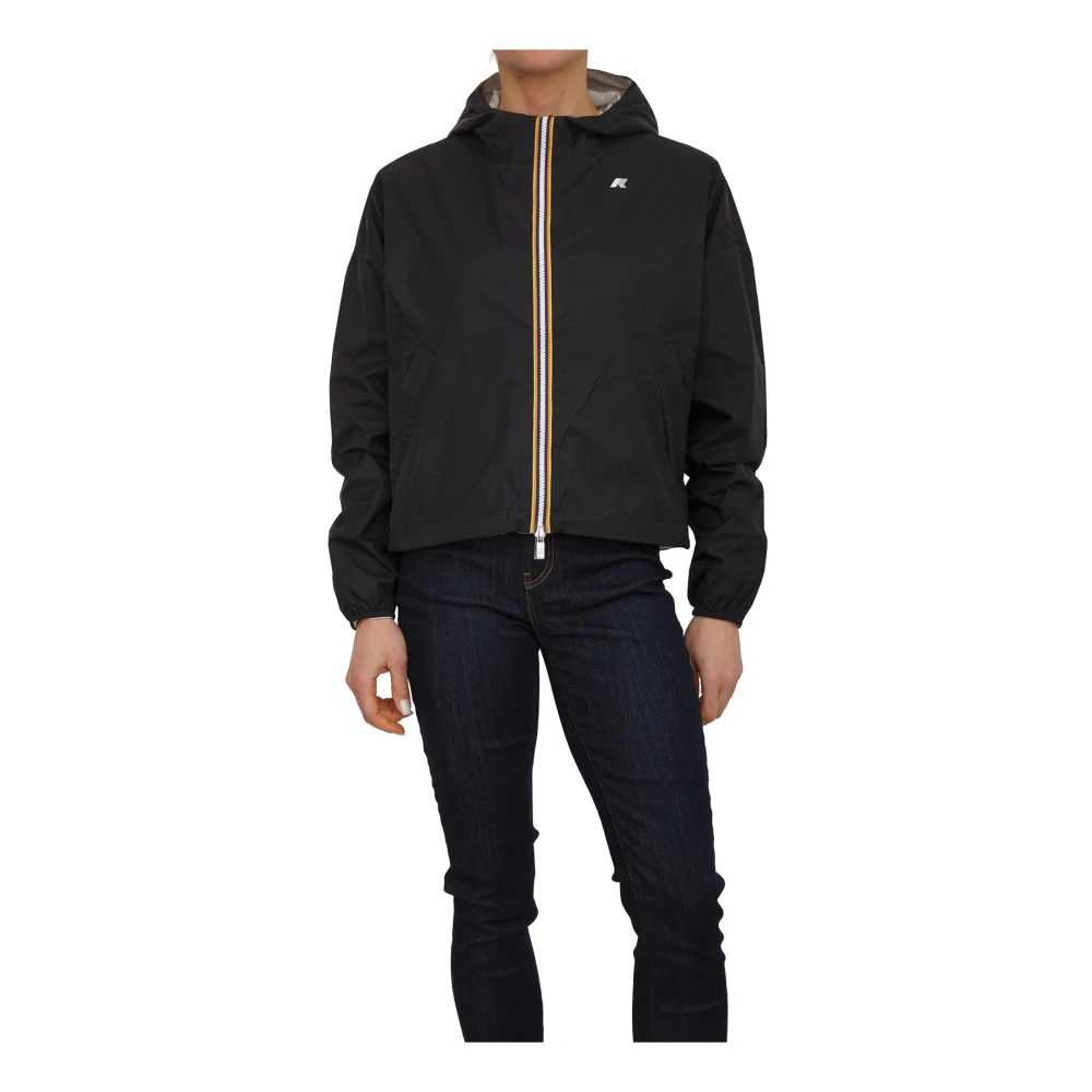 K-Way Mujer Negro Chaquetas, Talla: M