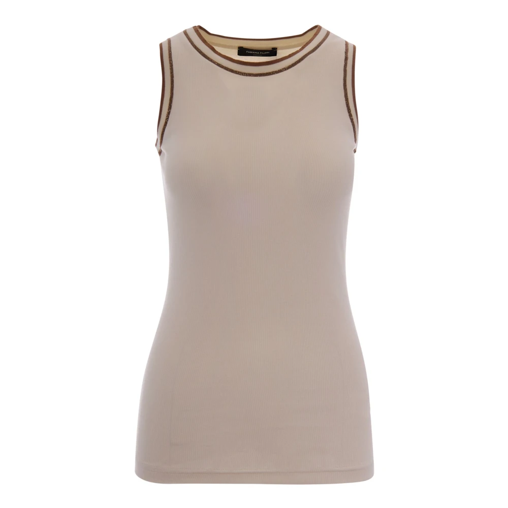 Fabiana Filippi Mujer Marrón Camisetas, Talla: Xs