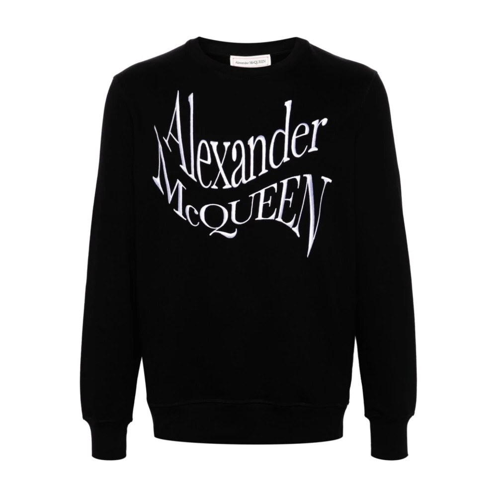 Alexander mcqueen Zwarte Sweaters voor Heren Black Heren