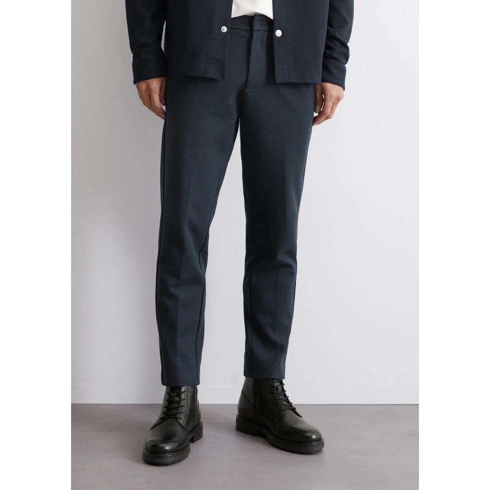 Marc O'Polo Gewone sweatpants Blue Heren