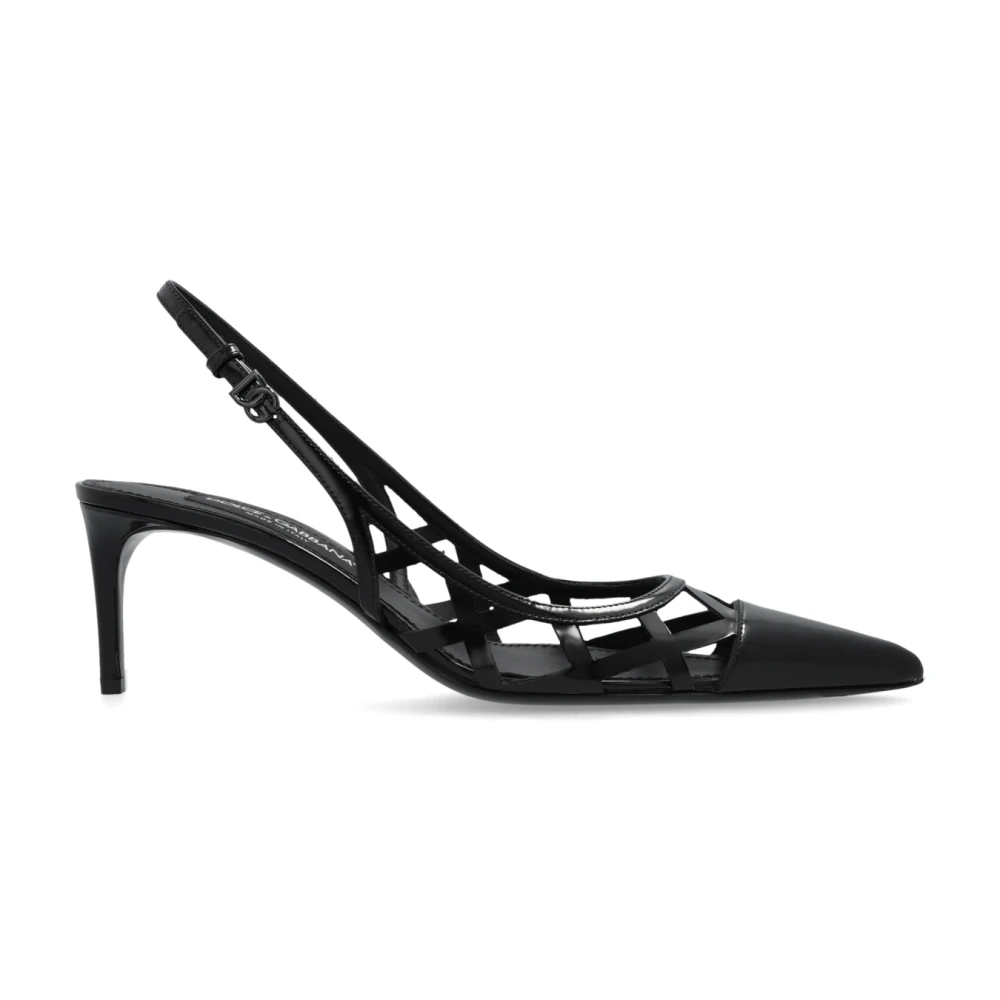 Dolce & Gabbana Damen Schwarz Schuhe, K, 37 Eugröße: