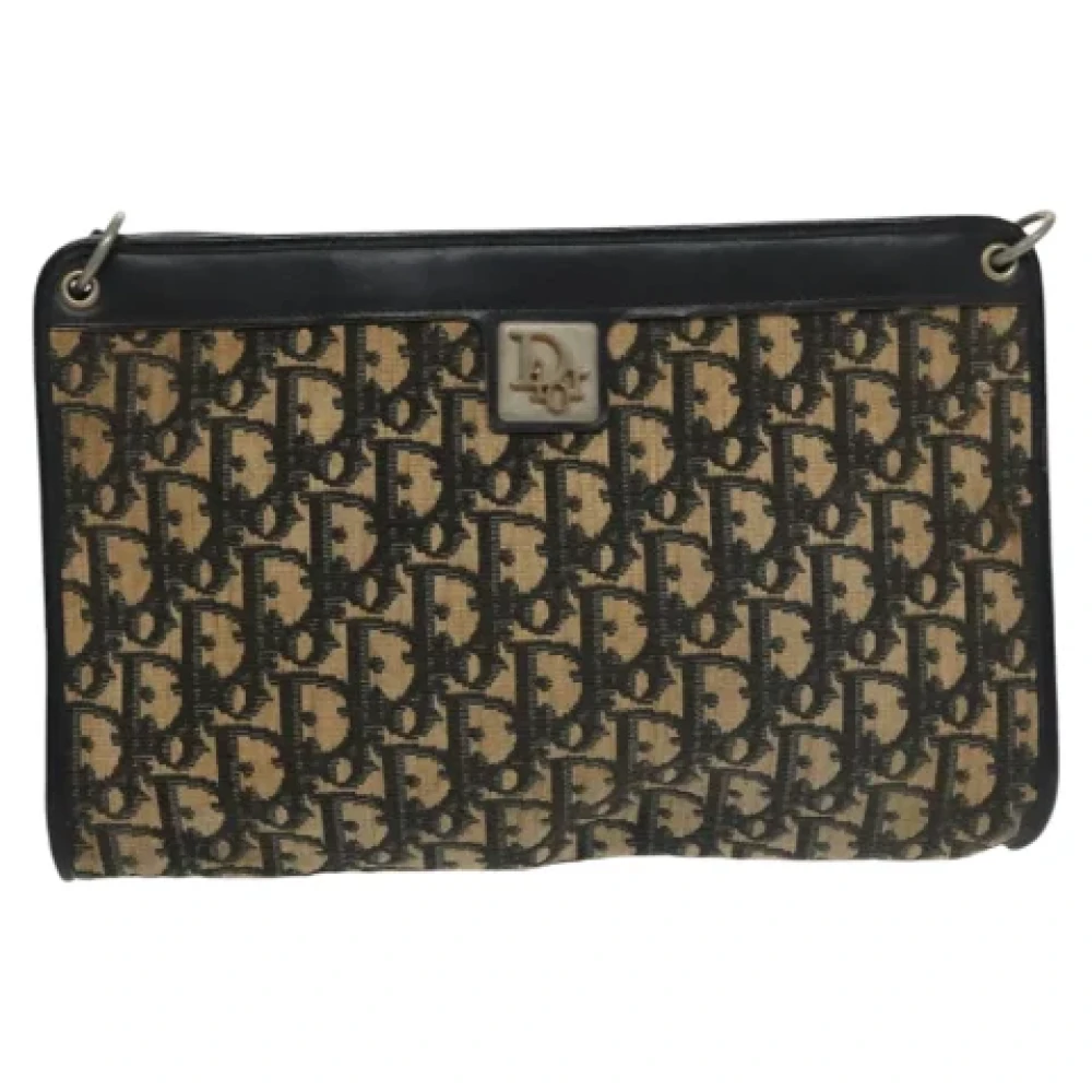Dior Vintage Pre-owned Canvas dior-bags Black Dames