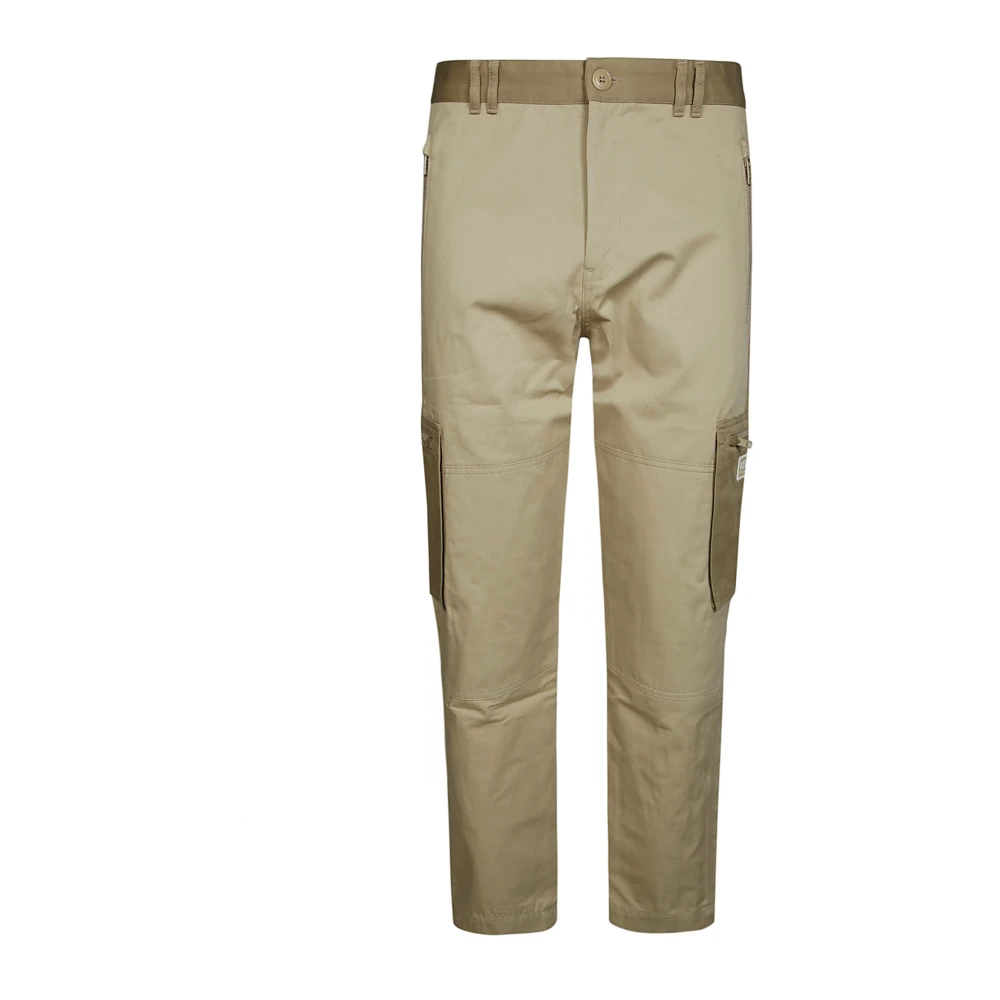 Kenzo Slim Cargo Broek Beige Heren