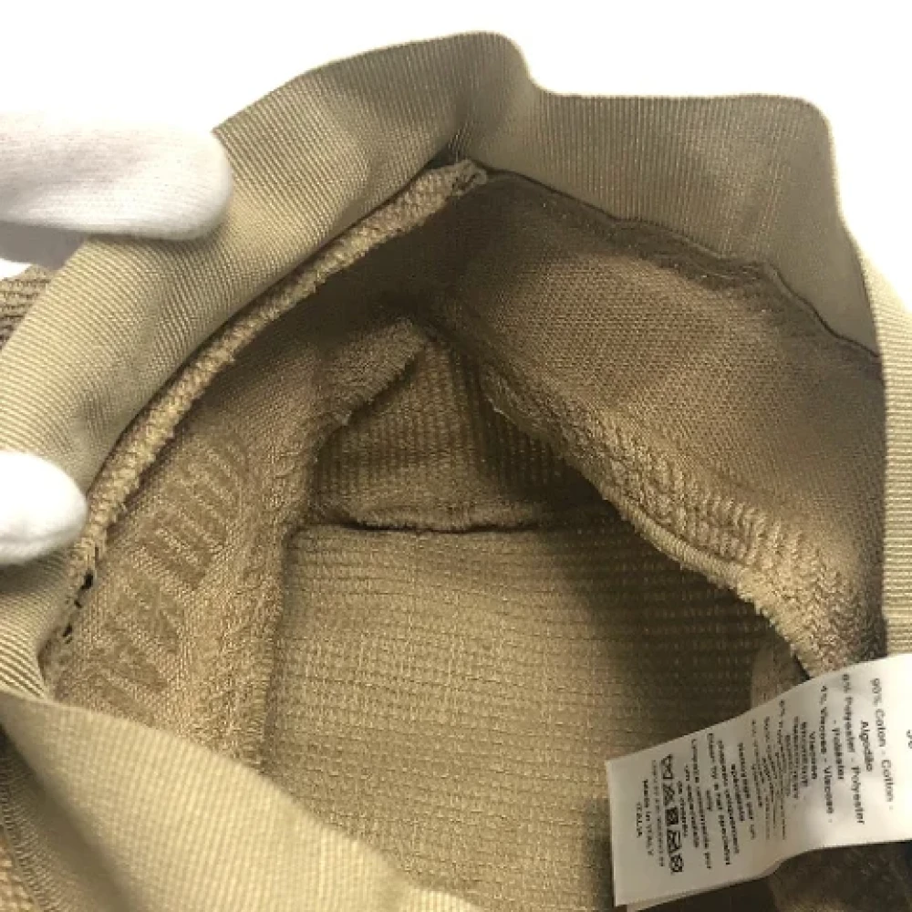 Dior Vintage Pre-owned Cotton hats Beige Dames