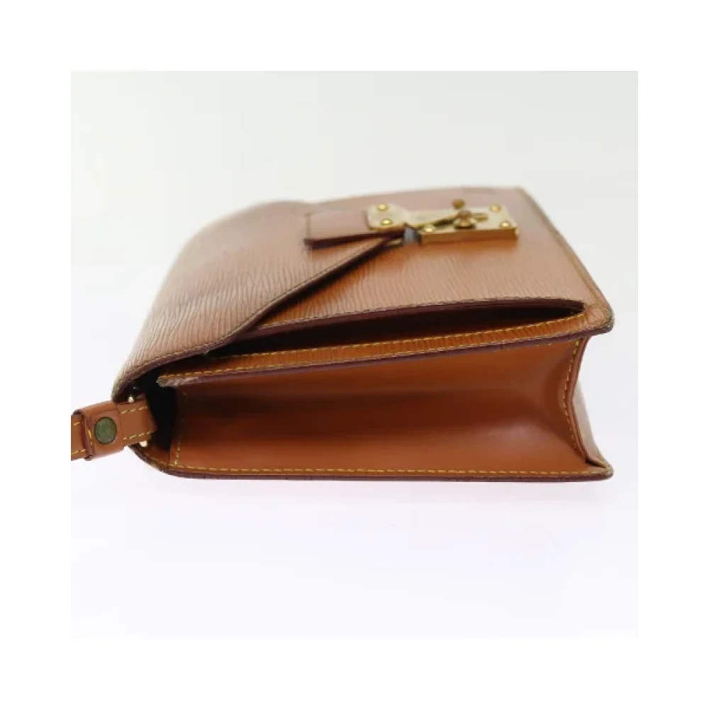 Louis Vuitton Vintage Pre-owned Leather handbags Brown Dames
