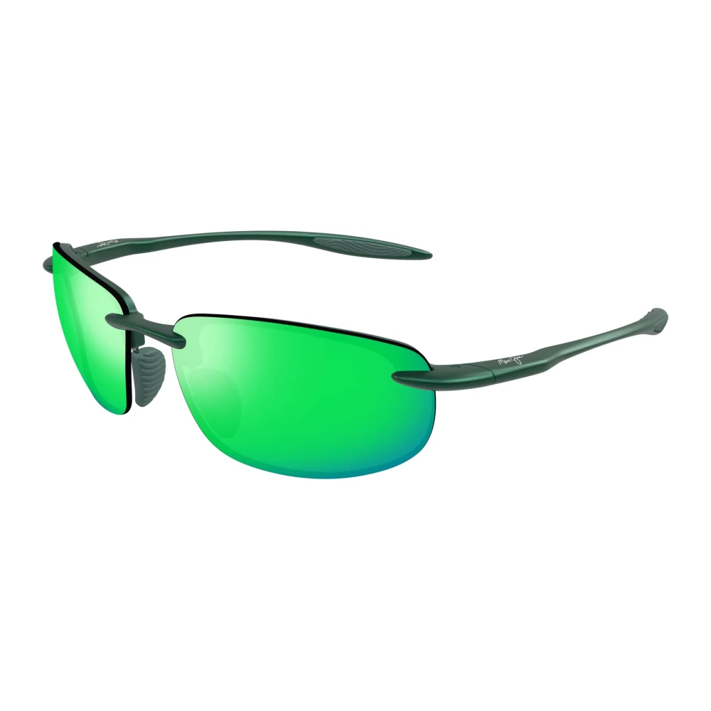 Maui Jim Unisex Green Sunglasses, 63 Mm, Sunglasses