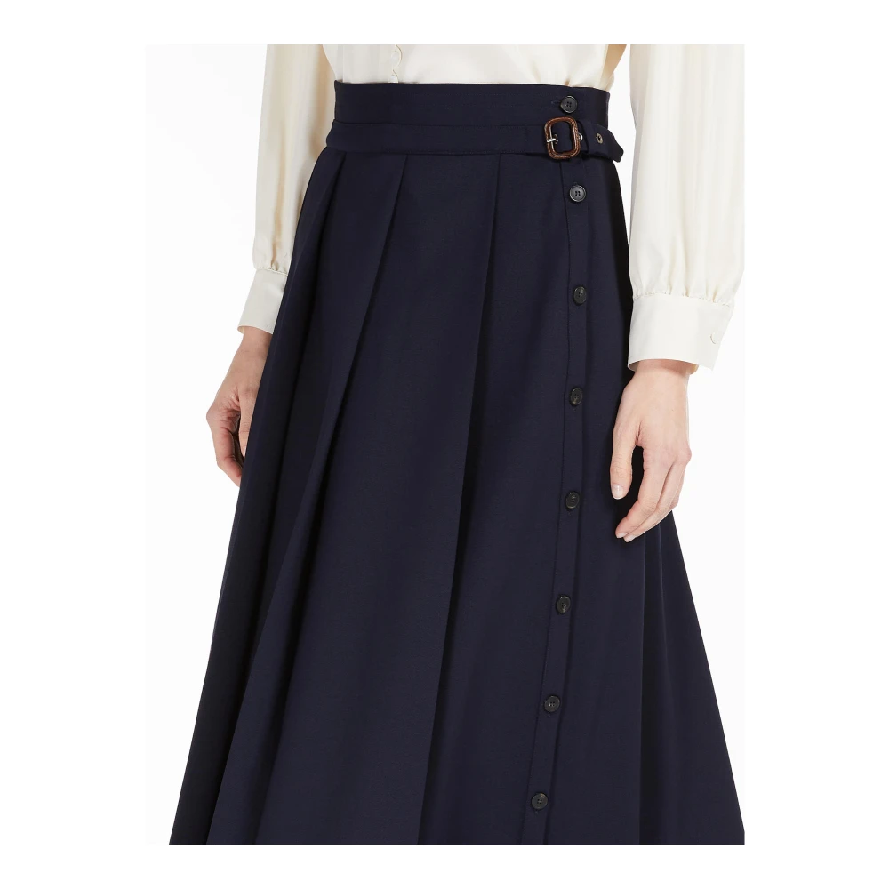 Max Mara Osiride Weekend Jurk Blue Dames