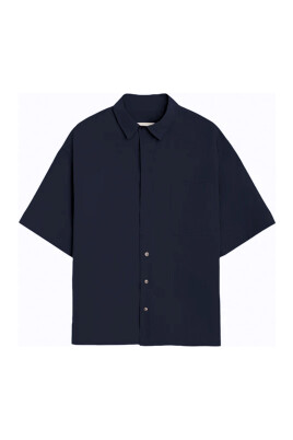 plain-short-sleeve-shirt-with-logo