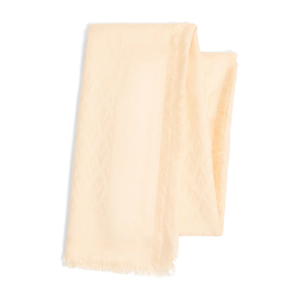 Valentino Garavani Jacquard Shawl Sjaals Beige Dames