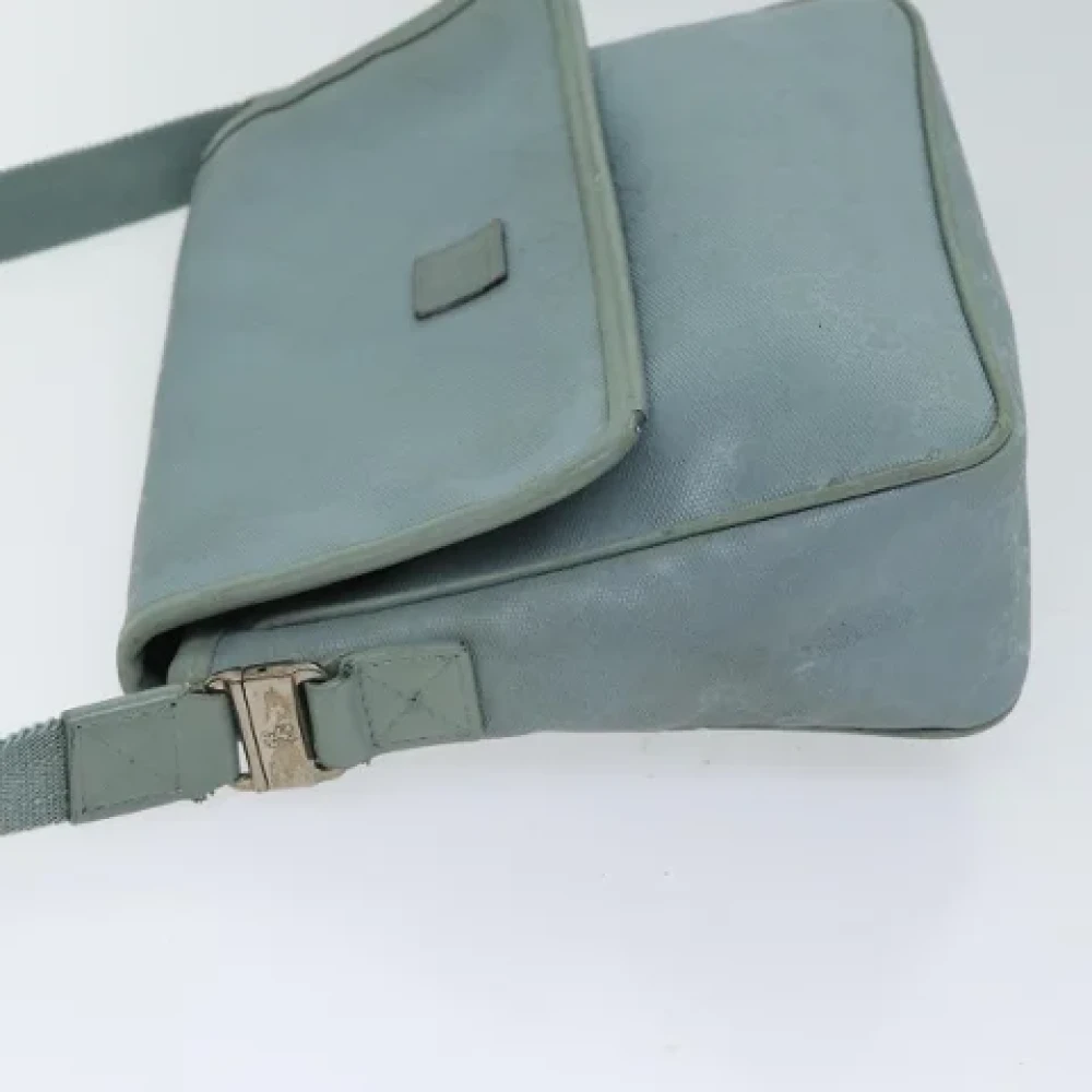 Gucci Vintage Pre-owned Canvas gucci-bags Blue Dames