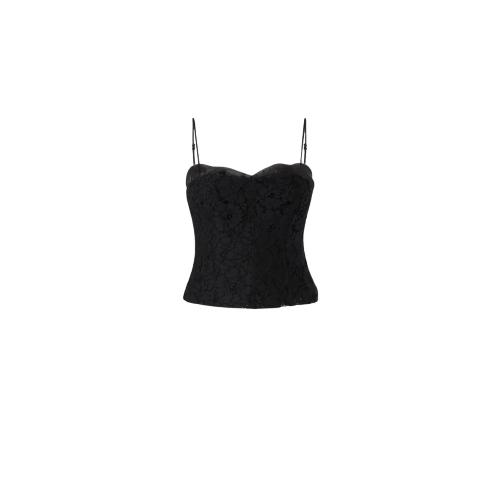Pinko Donna Nero - Atemoya Bustier - Tops - M