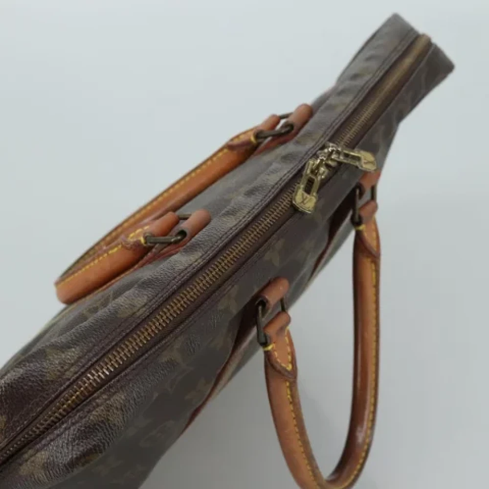 Louis Vuitton Vintage Pre-owned Canvas briefcases Brown Dames