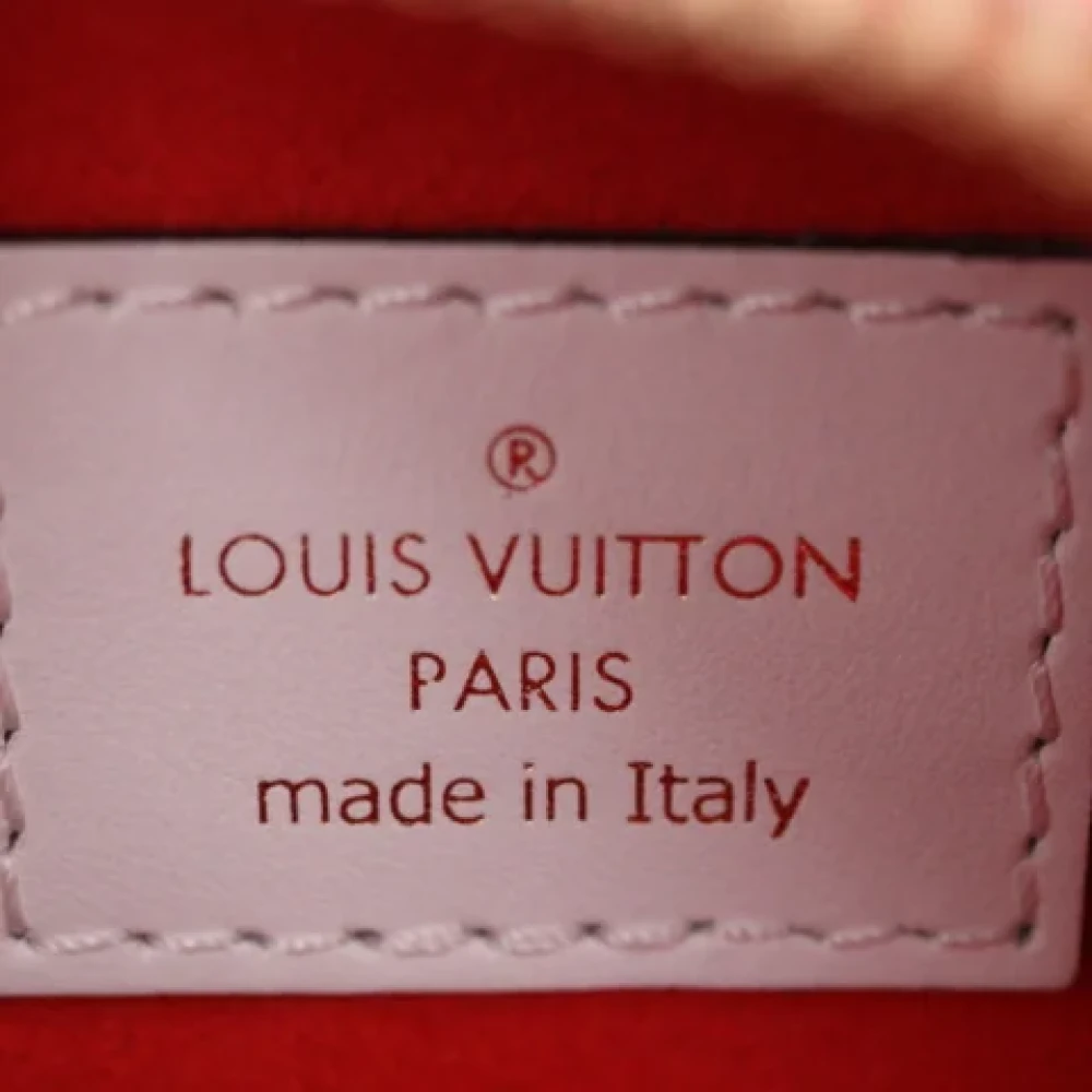 Louis Vuitton Vintage Pre-owned Plastic louis-vuitton-bags Red Dames