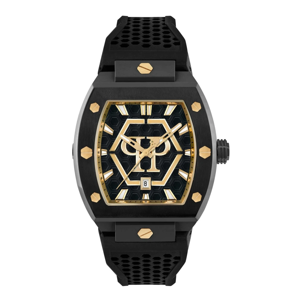 Joom Philipp Plein Uomo Nero Orologio Da Pwpua0224 The Hexagon Phantom - Immagine 2