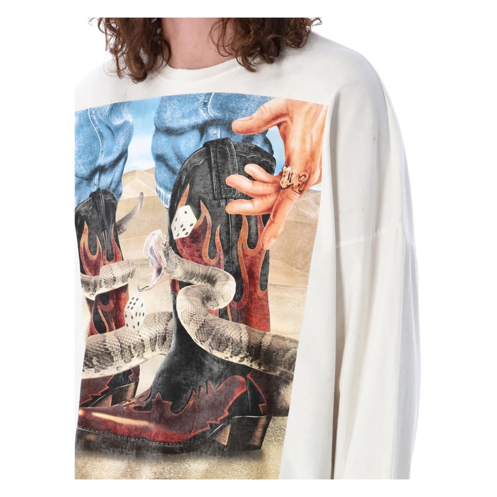 Palm Angels Dice Game Longsleeve T-shirt Multicolor Heren