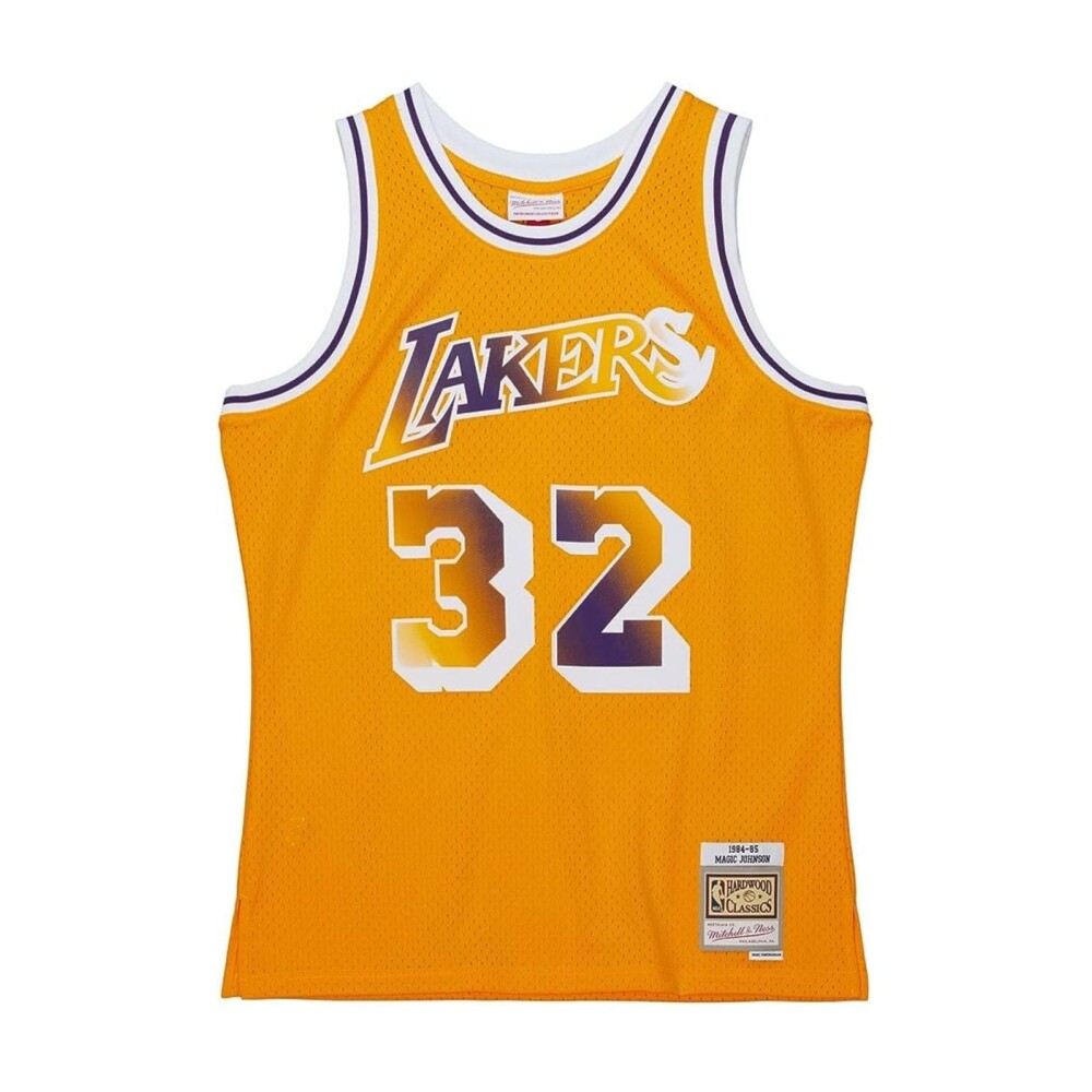 Camiseta Swingman Lakers Magic Johnson Mitchell Ness Mujer Miinto