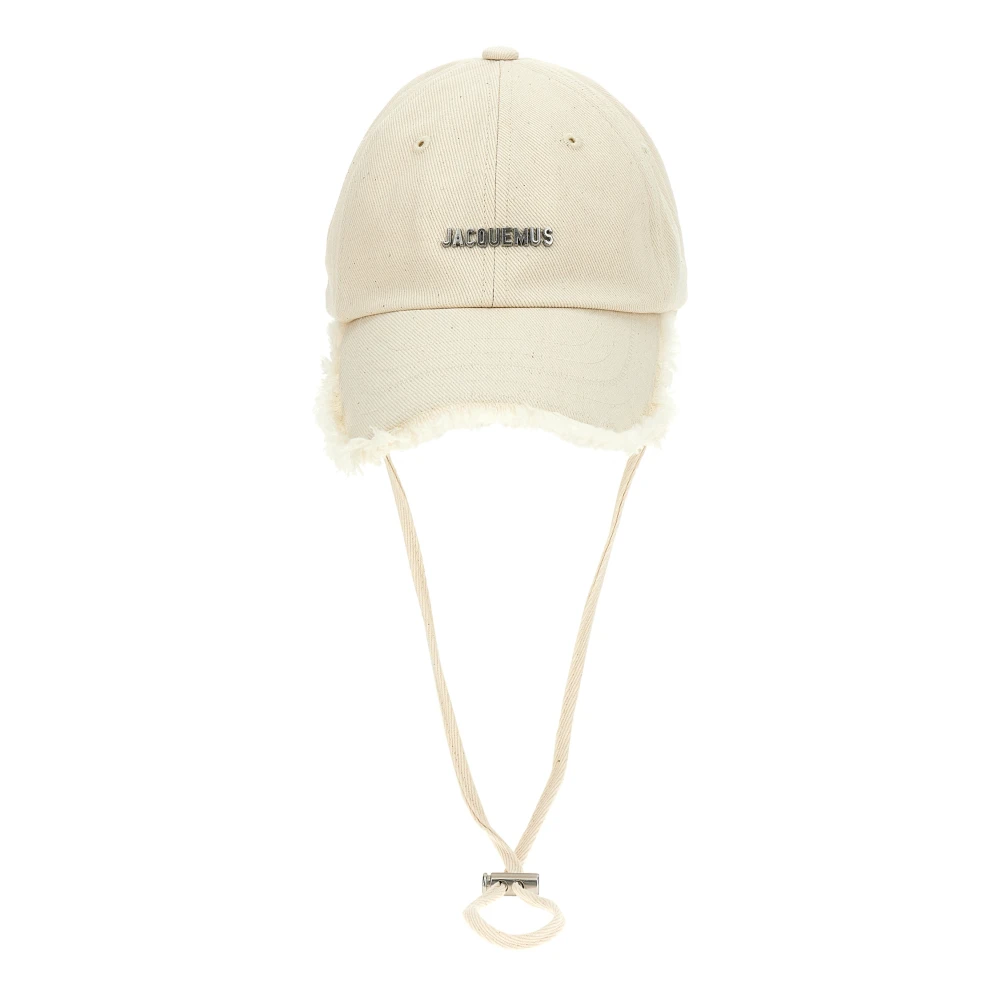 Jacquemus White Hats & Caps, Unisex, 58 Cm, La Casquette Artichaut